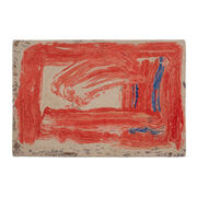 Howard Hodgkin Red Sky in the Morning rug